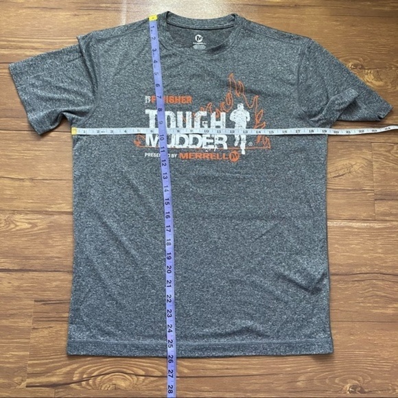 2017 Tough Mudder Finisher Race Run Men's Shirt - Picture 4 of 9
